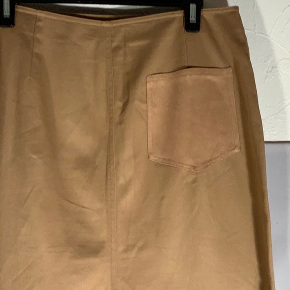 Vintage Together Women A-Line Maxi Polished Cotton Skirt - Picture 4 of 8